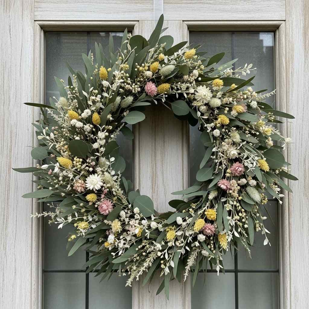 DIY Spring Wreath
