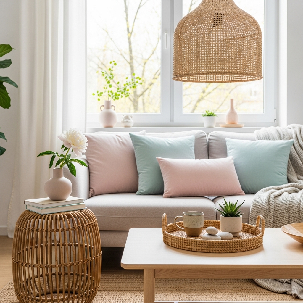 Rattan or Cane Accents
