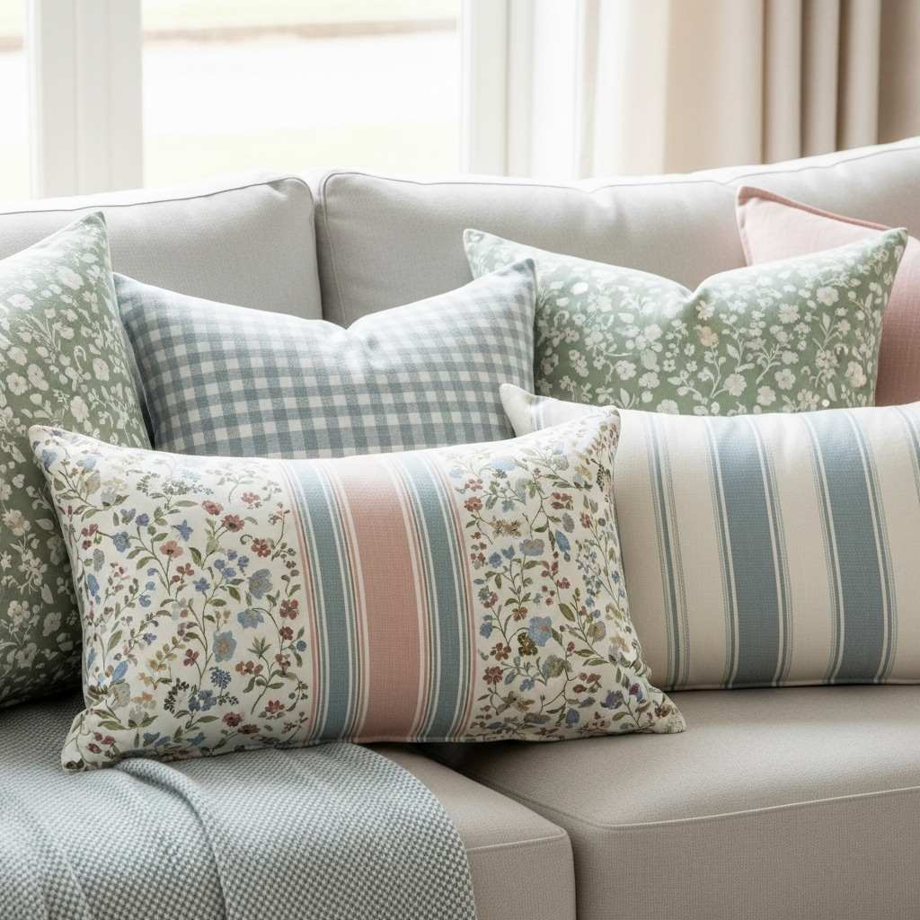 Soft Patterned Cushions