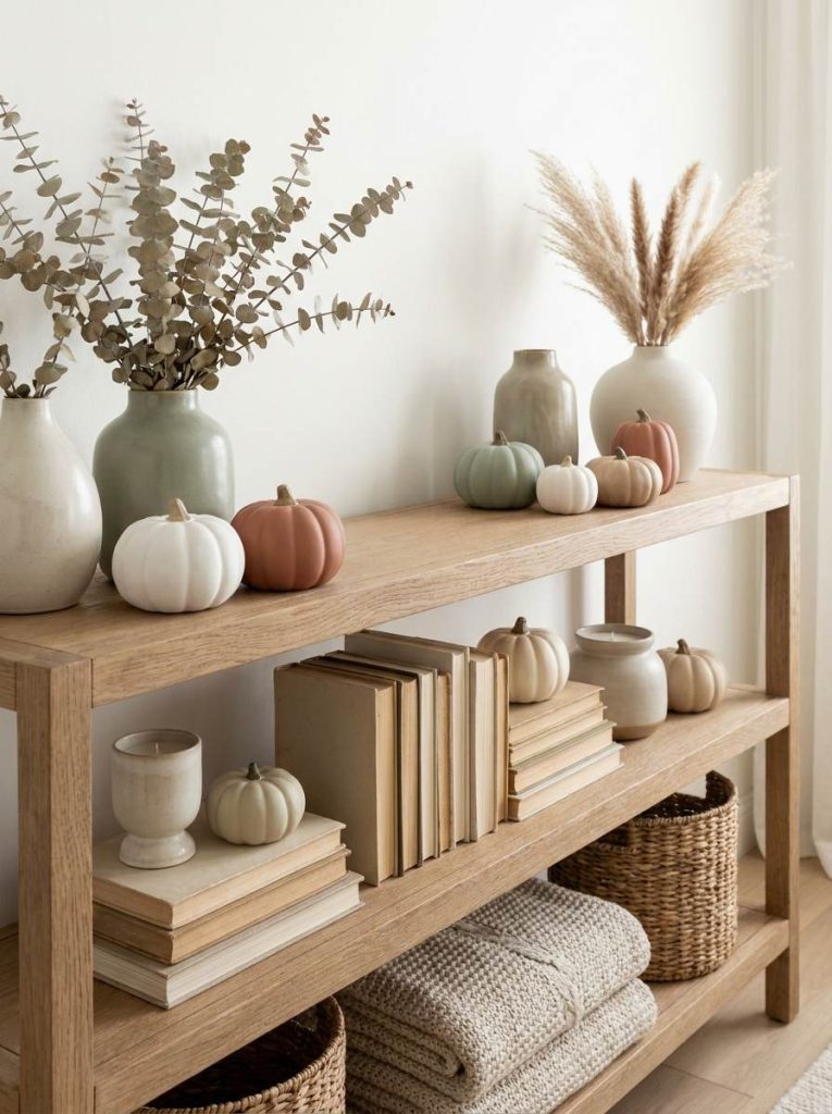 Painted Pumpkin Accents
