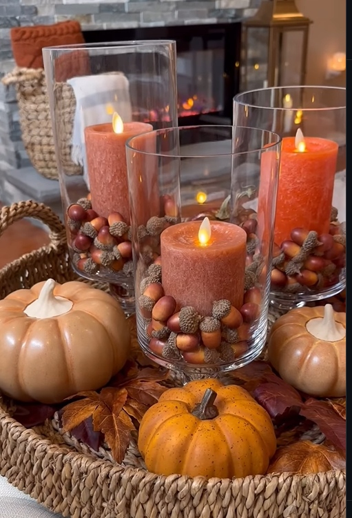 Cozy Fall Tray Display