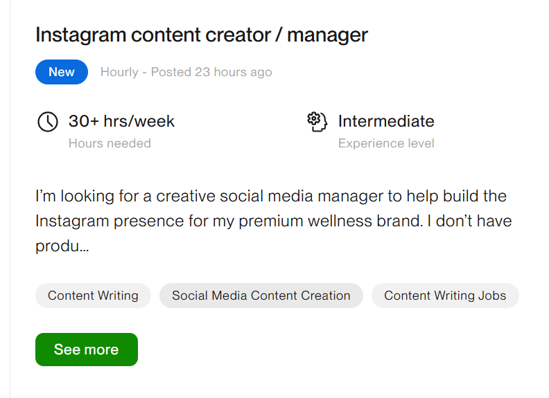 Social Media Management jobs