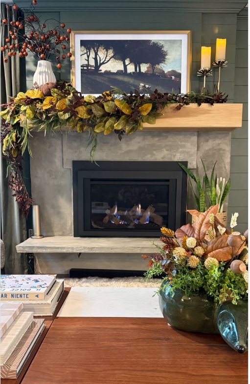 Three-step luxurious layered garland