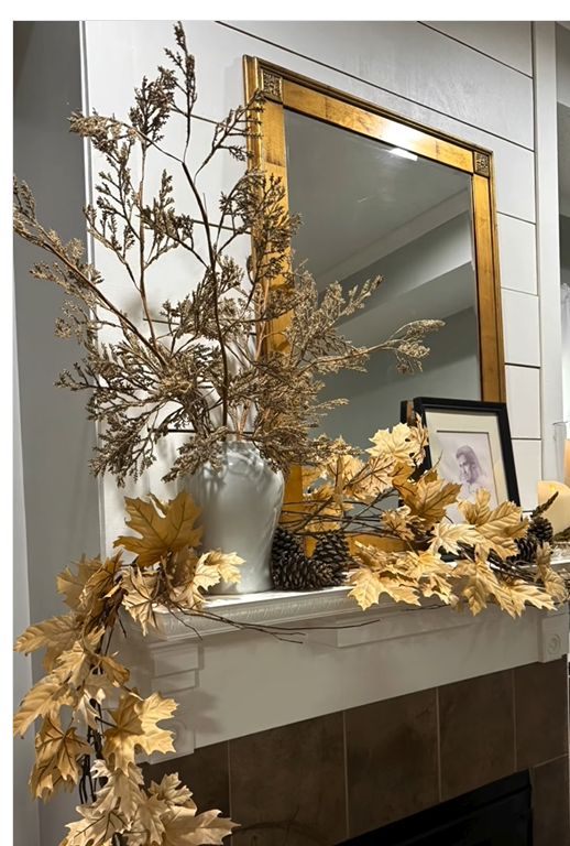 Zero-cost foraged mantel